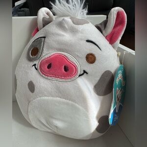 Disney Squishmallows 8" PUA the Pig from Moana Original Kellytoy Plush NEW